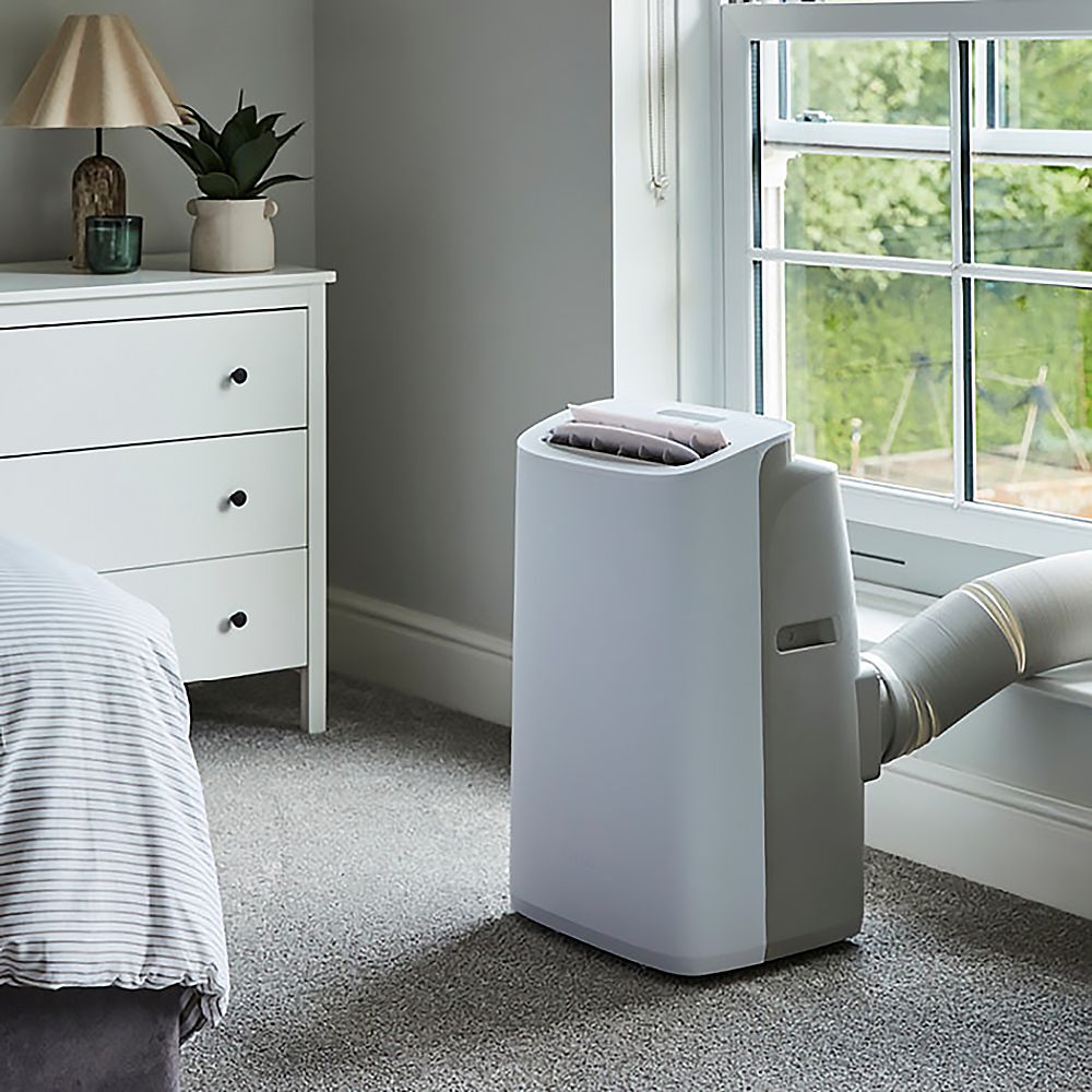 Meaco Cirro 12000 BTU Portable Air Conditioner – Quiet 45dB, Smart App Control